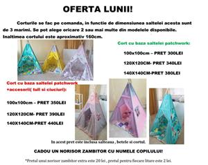 Cort teepee pentru copii  - imagine 2