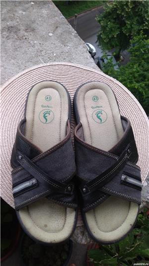 Slapi piele Foot Flexx, mar.43 (27.5 cm) - imagine 9