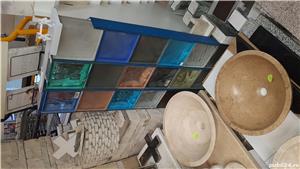 Cărămizi Sticlă colorate in masă interior-exterior