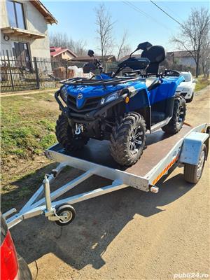  Inchiriez remorci transport  motoare  ,transport  atv-uri  - imagine 2