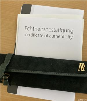 Audemars Piguet 18 ct aur Automatic slim rar - imagine 6