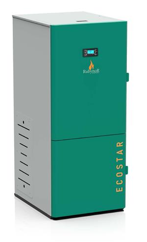 Centrala pe peleti compacta Mareli Premium RubynoR SBN 20-35KW