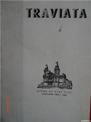 Libretul operei "Traviata"-Opera de stat Cluj-Stagiunea 1964-1965