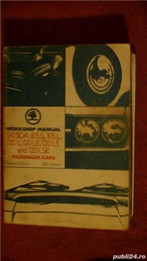 Manual reparatii auto clasic, original: Skoda 105&120 plus Favorit, in engleza - imagine 6