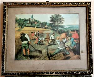 Tablou reproducere, Vara de Pieter Brueghel (cel tanar)