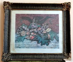 Tablou reproducere, Flori de Dumitru Ghita