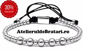 Bratari premium de barbati din Argint .925 - imagine 6