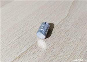 Set 4 buc. capace valva roata auto aluminiu - imagine 5