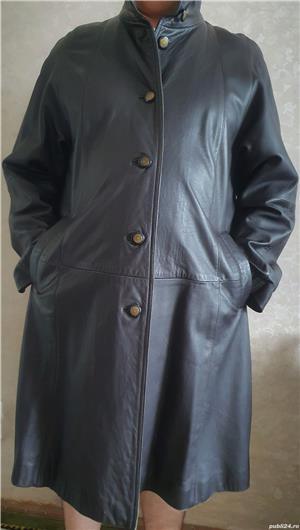 Vând haină de piele  - imagine 5