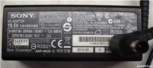 Incarcator-Alimentator Original Laptop Sony 19,5 V, 2,3 A