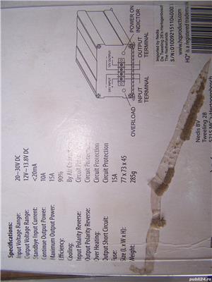 convertor  de la 24v la 12v - imagine 3