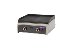 Gratar gaz de banc 70 cm, Ideal Inox, neted si striat