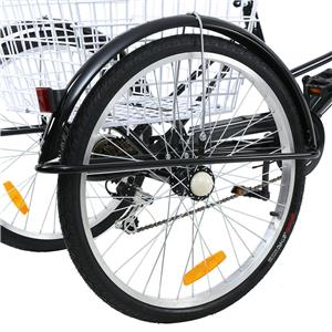 tricicleta adulti 24'' 7 viteze - imagine 6