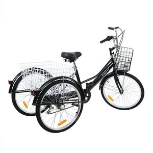 tricicleta adulti 24'' 7 viteze - imagine 4