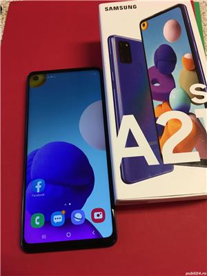 Samsung A21s impecabil si A21s la cutie Aspect Nou +Husa Noua  - imagine 4