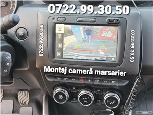 Dacia Cameră Auto Marșarier Video Reverse  Duster Logan Sandero Montaj Activare Funcții  Hărți Full  - imagine 8
