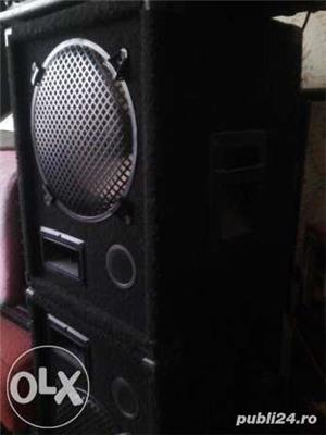 Set boxe cu power mixer si stative - imagine 5