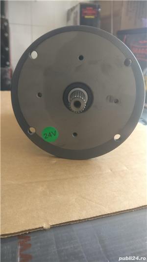 motor electric nou pentru trolii mari la 24V - imagine 4