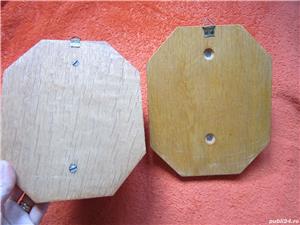 sculptura profil bronz pe lemn,decoratiune religioasa de colectie cadou inedit - imagine 8