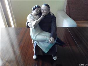 Portelan victoria pahare cristal statueta interbelic - imagine 7