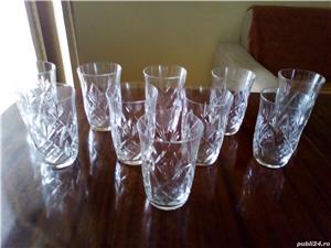 Portelan victoria pahare cristal statueta interbelic - imagine 5