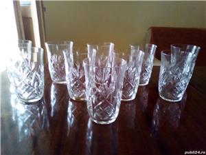 Portelan victoria pahare cristal statueta interbelic - imagine 6