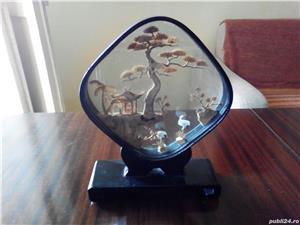 Portelan victoria pahare cristal statueta interbelic - imagine 9