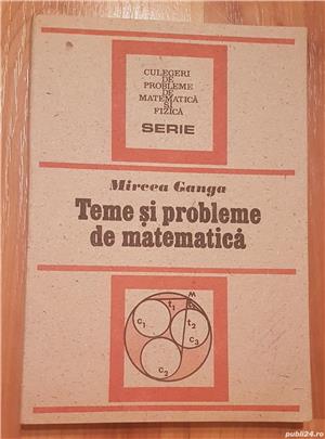 Teme si probleme de matematica de Mircea Ganga