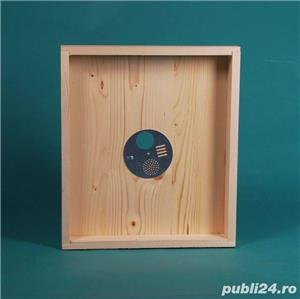 Vand stupi ( lazi ) de albine complete 12 rame nou - imagine 4