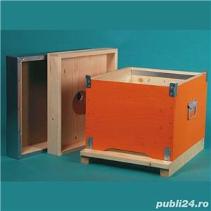 Vand stupi ( lazi ) de albine complete 12 rame nou - imagine 3