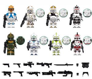 Set 8 Minifigurine tip Lego Star Wars Ashoka's Clone Troopers