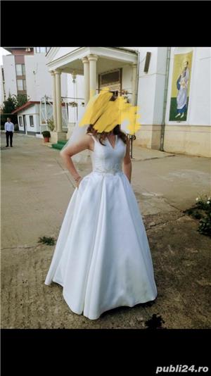 Rochie mireasa tafta / mikado