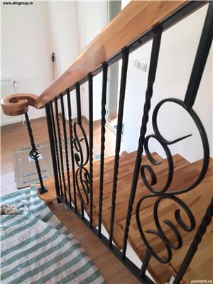 Balustrade din fier forjat moderne - imagine 10