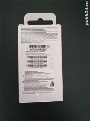 Vând  cap încărcător fast charge Samsung 15 W. Nou nouț calitate la cutie.  - imagine 6