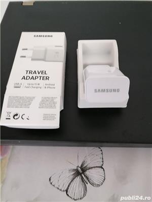 Vând  cap încărcător fast charge Samsung 15 W. Nou nouț calitate la cutie.  - imagine 8