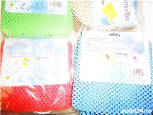 Scrumiera auto birou masa neagra cu bec led albastru. Livrare gratis in Bucuresti  - imagine 2