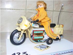 Motocicletă, electrică, anii 1970  (cod 123) 