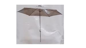 Vand Umbrela 300*300*237 cm, cu manivela, Culoare Crem, NOUA Pret 299 Lei