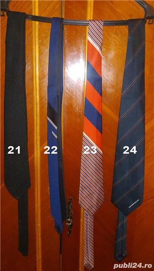 Cravate bărbătești, diverse culori, materiale și modele - imagine 5