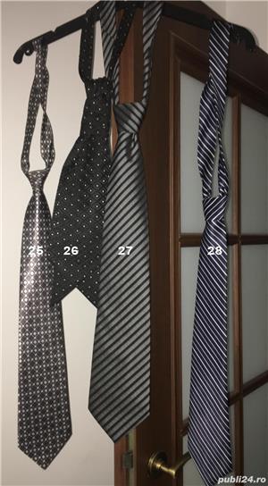 Cravate bărbătești, diverse culori, materiale și modele - imagine 6