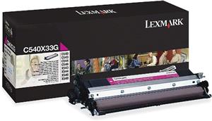 Developer Unit Lexmark C540X33G Rosu