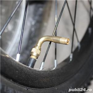 PRELUNGIRE prelungitor extensie VALVA AUTO metalica camion bicicleta trotineta electrica CU VENTIL - imagine 10