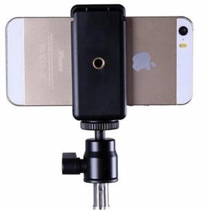 SUPORT TREPIED pentru TELEFON smartphone iPhone Samsung PROFESIONAL 2 filete   - imagine 4