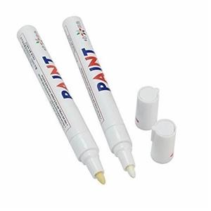 MARKER alb pentru ANVELOPE cauciucuri CU VOPSEA ALBA scris permanent - imagine 10