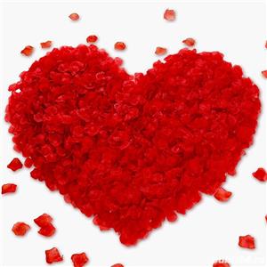 PETALE TRANDAFIRI ROSII artificiale pret de vanzare la punga 500buc de TRANDAFIR ROSU de cumparat