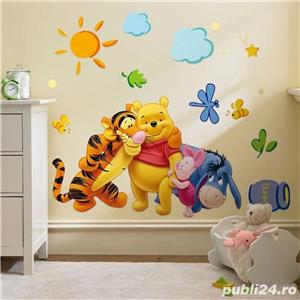 STICKER perete personaje Winnie the Pooh DESENE ANIMATE decorativ camera copii