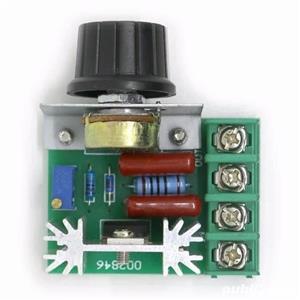 VARIATOR DE TENSIUNE regulator turatie DIMMER 220V motor electric PUTERE 2000W - imagine 3