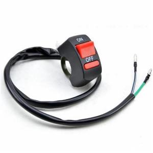 INTRERUPATOR buton ON OFF ghidon MOTO motocicleta bicicleta trotineta scuter ATV - imagine 8