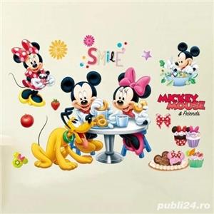 STICKER autocolant perete decorativ MICKEY MOUSE autoadeziv camera copii bebe STICKERE DECORATIVE