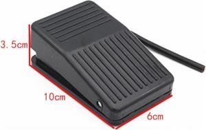 Intrerupator COMUTATOR ELECTRIC pe fir DE PICIOR buton tip pedala ptt